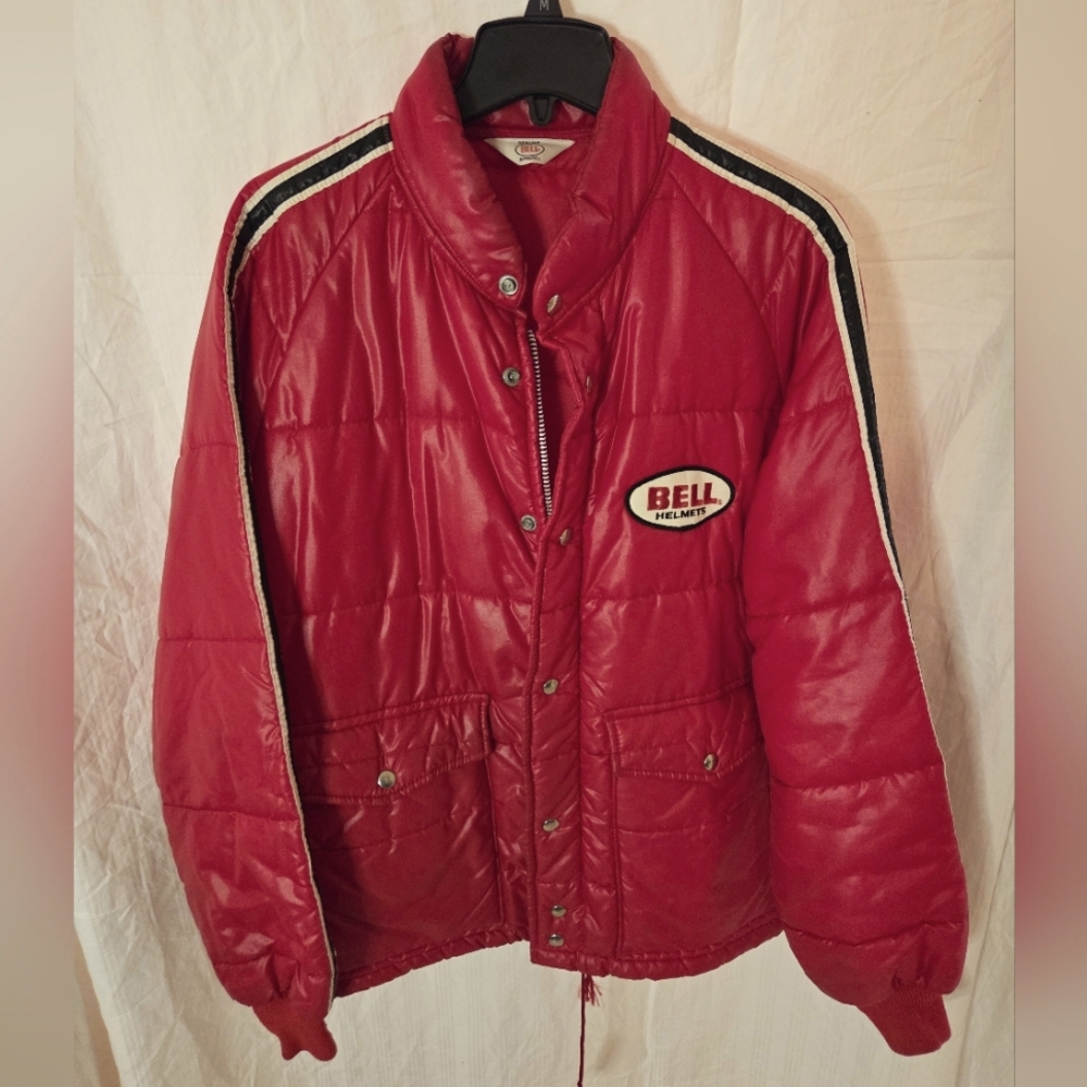 Bell Racing Red Puffer Jacket